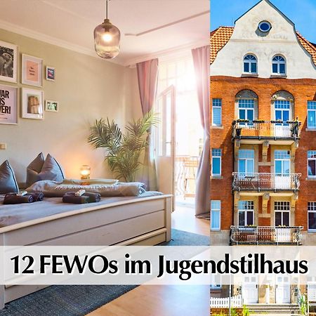 12 Fewos Im Jugendstilhaus Mit Aufzug, Terrasse, Kingsize-Bett, Smart-Tv, Etc Erfurt Exterior photo