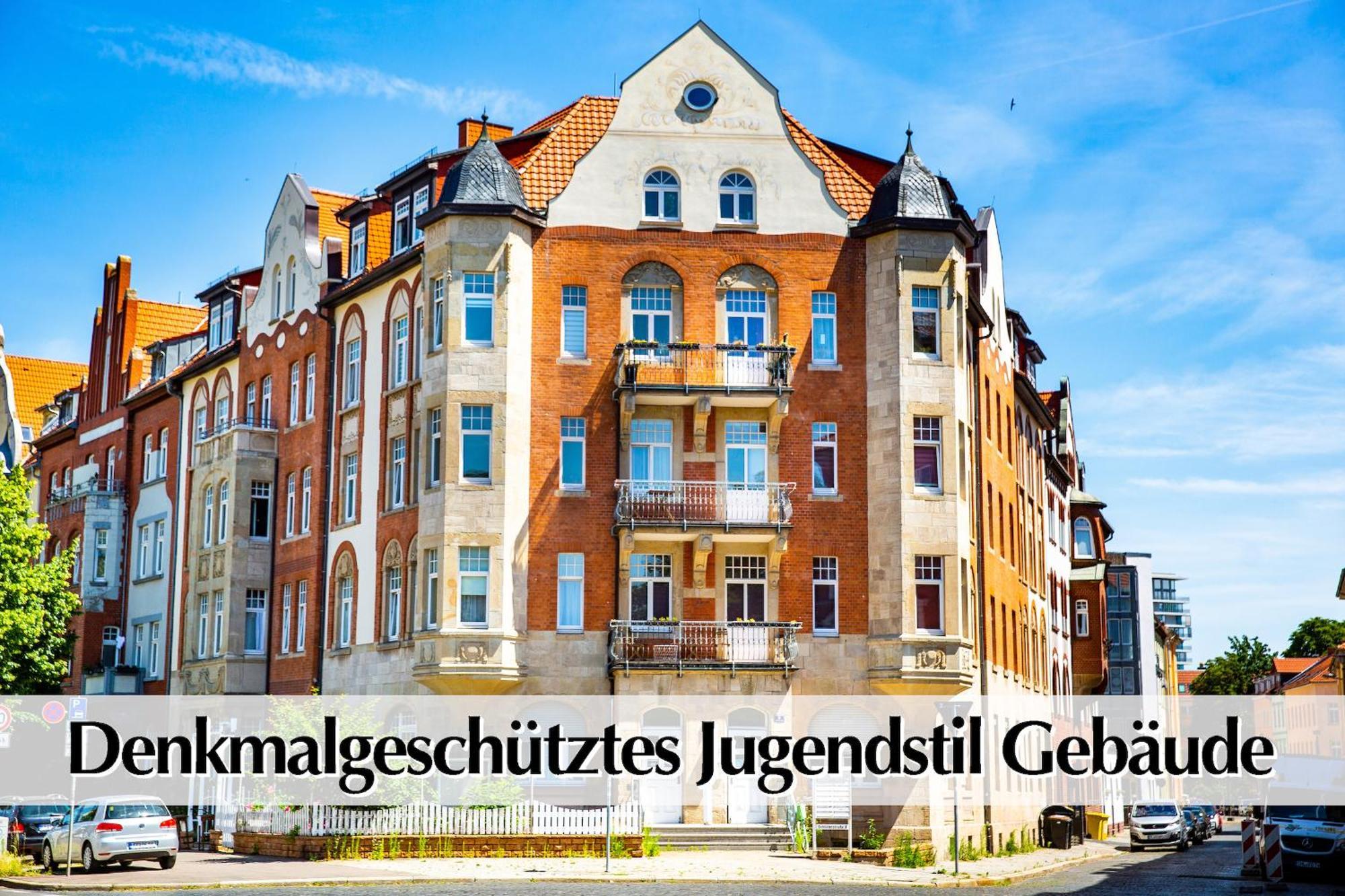 12 Fewos Im Jugendstilhaus Mit Aufzug, Terrasse, Kingsize-Bett, Smart-Tv, Etc Erfurt Exterior photo