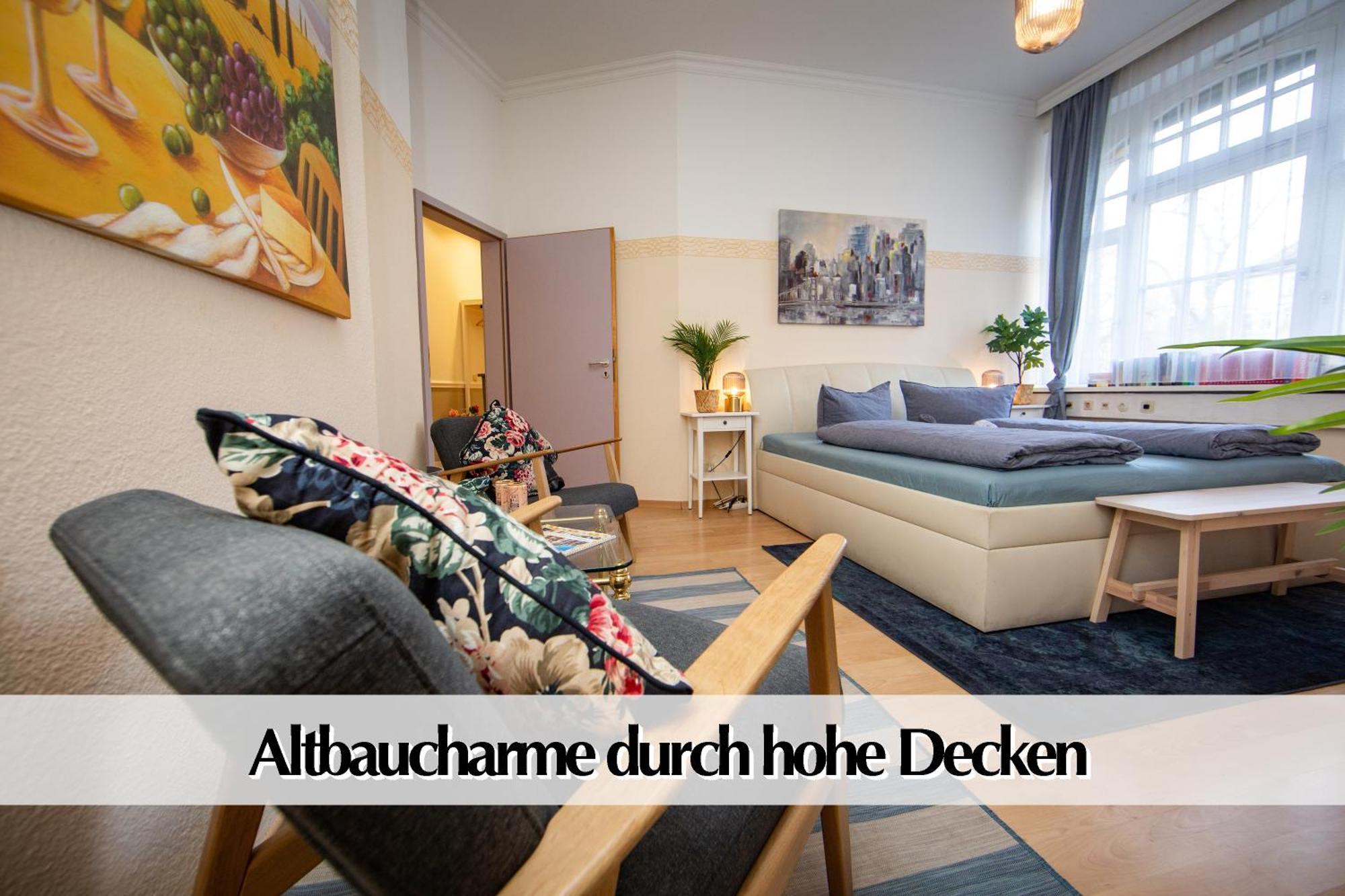 12 Fewos Im Jugendstilhaus Mit Aufzug, Terrasse, Kingsize-Bett, Smart-Tv, Etc Erfurt Exterior photo