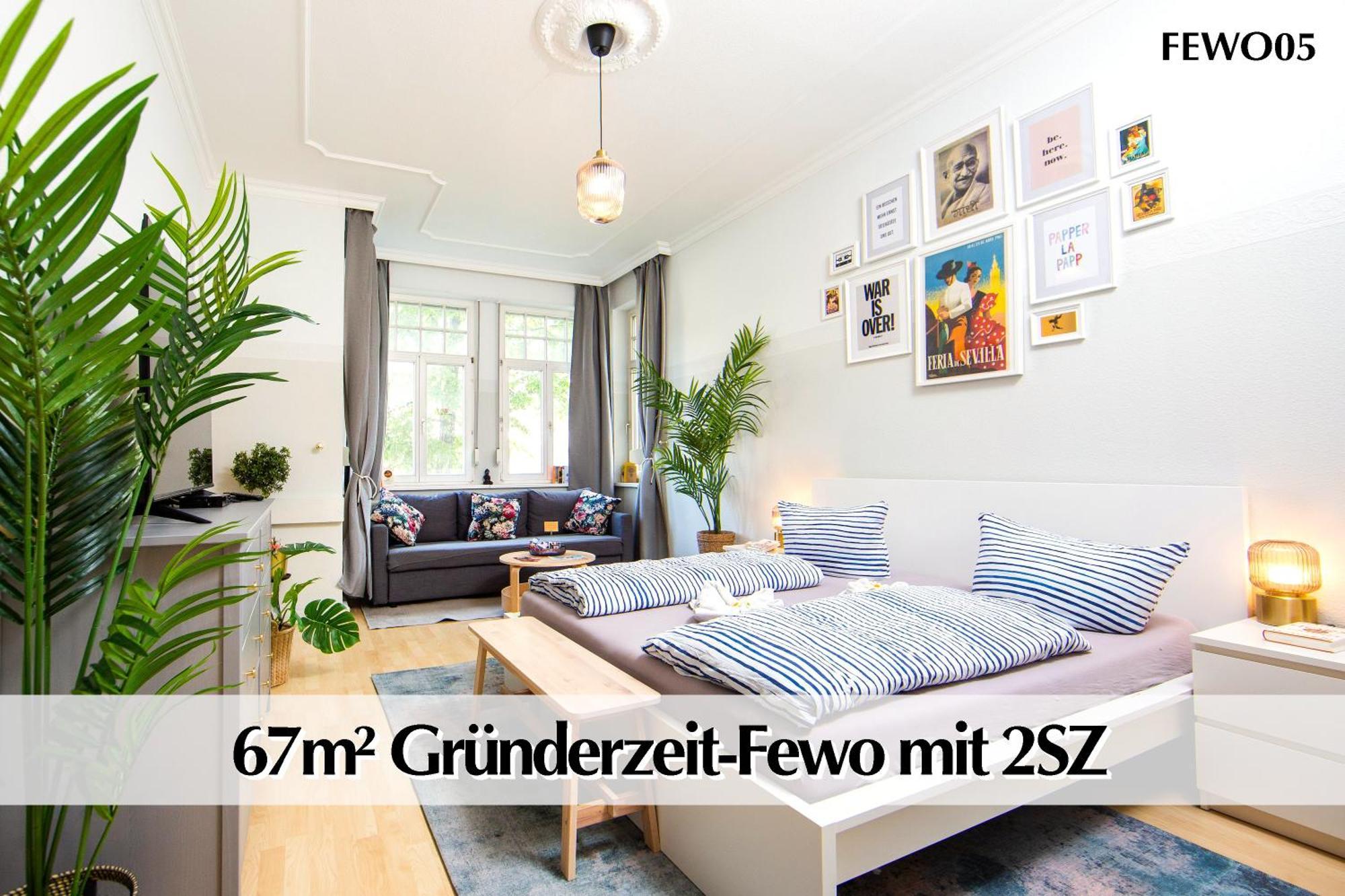 12 Fewos Im Jugendstilhaus Mit Aufzug, Terrasse, Kingsize-Bett, Smart-Tv, Etc Erfurt Exterior photo